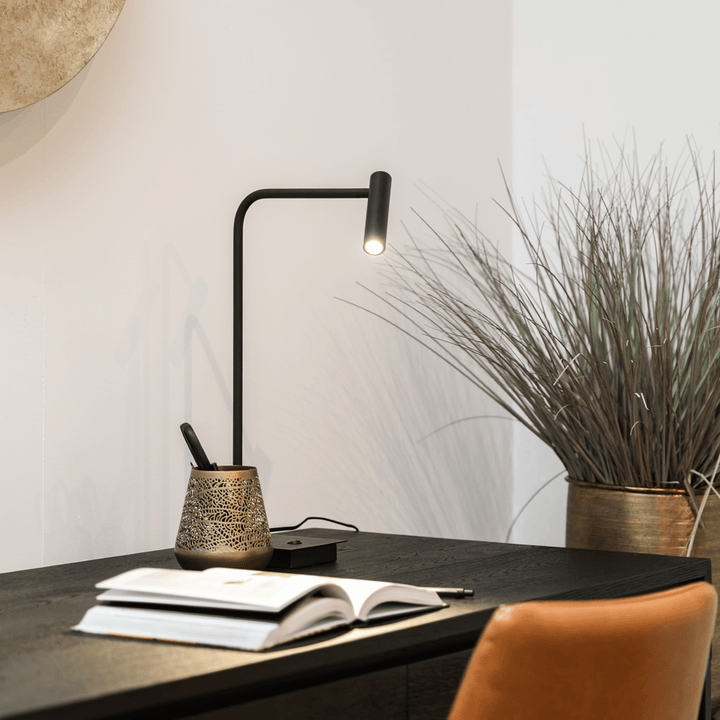 Tischlampe - Pomery Schwarz